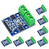 8 pcs L9110S DC Motor Drive Modul， Dual DC Motor Treiber Controller Board，2,5-12V H-Brücke Kann gleichzeitig einen Dual-Gleichstrommotor oder einen 4-Draht-2-Phasen-Schrittmotor antreiben