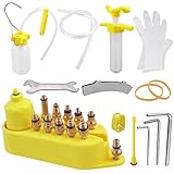 Bestgle Fahrrad entlüftungskit 30 stück hydraulisches bremsen-entlüftungsset Mountainbike scheibenbremse universal MTB fahrradbremsen bremsen-reparaturwerkzeug für Shimano magura tektro sram-Serie