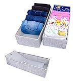 SIMPLE JOY® PAX50 FileFolding Box für IKEA Pax Kleiderschrank; DAS ORIGINAL; passgenau; Stabiler Boden; Schubladen Ordnungssystem, 2er Set