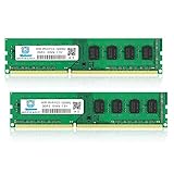 16GB DDR3 RAM (2X8GB) PC3 -12800U DDR3-1600 UDIMM 2Rx8 DIMM DDR3 8GB 1600MHz SDRAM 240-Pin 1.5V CL11 Non-ECC Desktop PC Arbeitsspeicher Kit