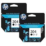 HP Tintenpatronen für Deskjet 3720, Schwarz, 2 Stück