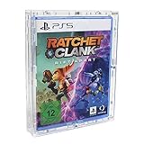 Verschraubtes Acrylcase aus Acrylglas für ein Playstation 5 / PS5 Spiel in OVP/Schutzbox/Protector/UV-Schutz/Transparent/Games - Zeigis®