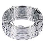 Flandria Eisendraht, verzinkter Stahl, 1,3 mm, Rolle 50 m