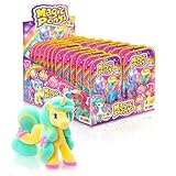 Craze Magic PONYS Komplettes Verkaufsdisplay | 24 Ponys Figuren, Wunderschöne Ponys Spielzeug Komplette Sammlung, mit Tattoos & Zubehör