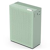 COWAY Luftreiniger Allergiker – QuietMark 20 dB Schlafmodus, entfernt 99,999 % der Partikel bis 0,01 µm, mit ECARF-Siegel gegen Pollen, Staub & Tierhaare, kompakt & leise – Airmega 150 (Grün).