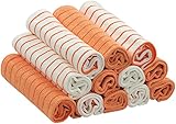 RESPEKT Mikrofaser - Tücher Plus, 12tlg - Set in veschiedenen Farben ::: Das Original aus dem TV!!! … (orange)