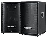 Paar McGrey TP-10 DJ PA Lautsprecher Box 25cm (10“) Subwoofer 400W (Passiv, 2-Wege System, Holzgehäuse)