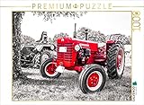 CALVENDO Puzzle Oldtimer Trecker MC Cormick - 1000 Teile Foto-Puzzle für glückliche Stunden