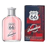 Route 66® Road to Paradise | Eau de Toilette - holzig, sinnlicher, maskuliner Duft verkörpert Sinnlichkeit und Männlichkeit zugleich | 100ml Natural Spray