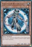 Yu-Gi-Oh! – Edelstein-Ritter Lazuli – Ultra Rare – BLMM-DE113 – 1. Auflage – Deutsch – Battles of Legend: Monster Mayhem - mit LMS Trading Fieldcenter-Karte Yugioh