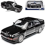B-M-W 3er E30 M3 Coupe Sport Evolution Schwarz 1982-1994 1/18 Solido Modell Auto
