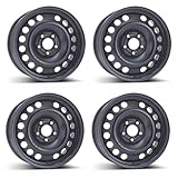 4x Alcar Stahlfelgen 4-9045 6.5Jx16 ET37 5x110 kompatibel mit Opel Astra H Astra Meriva Zafira