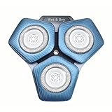 SH71/50 Scherköpfe kompatibel mit Phil**s Series 5000 (S55XX) und Series 7000 (S7XX) Rasierköpfe (Blau, 1 Stück)