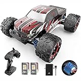DEERC 9300 Ferngesteuertes Auto für Kinder,1/18 RC Car 4WD mit 40 km/h Hochgeschwindigkeits,2 Akku Lange Laufzeit,2,4 GHz Fernbedienung Geländewagen Outdoor Indoor Fahrzeug für Jungen Erwachsene