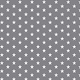 babrause® Baumwollstoff Sternchen Grau Webware Meterware Popeline OEKOTEX 150cm breit - Ab 0,5 Meter