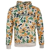 Spaß Kostet Männer und Herren Kapuzenpullover Tarn DDR NVA Blumentarn Ostdeutschland Größe M bis XXXL