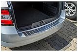 tuning-art L159 Edelstahl Ladekantenschutz für Skoda Fabia 3 Kombi 2014-2018 5 Jahre Garantie