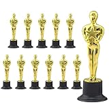 SVOCK 12 Stück Pokal Klein, Pokal Kinder, Pokal Kindergeburtstag, Pokal Fußball für Fußball-Sportauszeichnungen und Preisverleihungsgalas, um Den Teamzusammenhalt zu Erhöhen