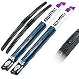 OXIMO SIMPLY WORKS Frontscheibenwischer für Chrysler Sebring JR 04.2001-06.2007 Cabrio, 2er Set Wischerblätter - links 550 mm, rechts 550 mm