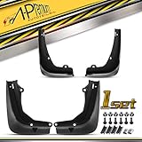 4x Spritzschutz Schmutzfänger Vorne Hinten Links und Rechts für Model S 5YJS 75 60D 75D 90D 100D P90D P100D 2017 2018 2019