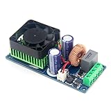 Digital Amplifier Board, Hochleistungs 500W Klasse D Mono HiFi Verstärkerplatine, Leistungsverstärkerplatine mit Lüfter, Super LM3886/IRS2092S