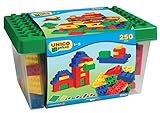 Unico Plus 8525 – Box mit Bausteinen, 18 Monate - 5 Anni (250 Teile)