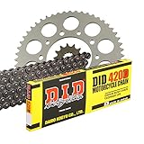 Kettensatz Kettenkit DID 420 D kompatibel mit/passend für Honda AFS Wave 110i 110 JC51 2012-2016
