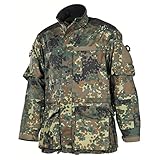 MFH BW Lang Kampfjacke - Flecktarn Größe L