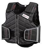 Kerbl Kinder Sicherheitsweste Protecto Flex Light, Schwarz, M