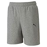 PUMA Jungen teamGOAL 23 Casuals Shorts Jr, Medium Gray Heather, 152