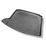 Mossa Kofferraummatte kompatibel mit Volkswagen Tiguan II SUV (05.2016-.) - vertiefte Ladefläche; Modelle ohne Varioboden - G