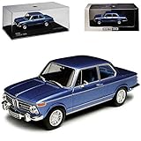 WHlTEBOX B-M-W 2002 ti Blau 1966-1977 limitiert 1 von 1000 Stück 1/43 Whitebox Modell Auto
