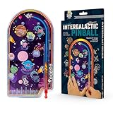 Funtime Gifts Handheld-Flipper mit intergalaktischem Weltraumthema, lustiges Spiel für Erwachsene und Kinder, Geschenk ab 3 Jahren, mehrfarbig, 25 cm hoch x 13,5 cm breit