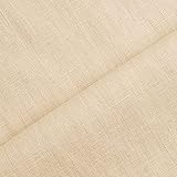 Holmar - Leinen Stoff Meterware - 100% Leinen - vorgewaschen (beige)