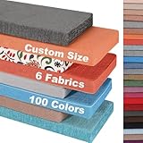 Aocase Bankauflage Outdoor, Bequeme Schaumstoff Bankkissen Sitzauflage, Wasserdicht Bankauflagen für Fensterbank 3/5/8/10cm Dickes, Verdicktes Polster für Eckbank, Stühle, Fensterbank,Dicke 5CM