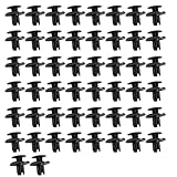 Ceeyoll 100Stück Auto Spreiznieten,Verkleidungsklammern Befestigungsclips,verkleidung Befestigung Clips,Auto Kunststoff Nieten,Türverkleidung Klammern,Passend für Volkswagen T4 T5 Transporter Eurovan.