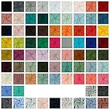 VmG-Store Jersey Stoff UNI Meterware 75 Farben zum Nähen Baumwolljersey Nähstoff Kinderstoff 150 cm breit (031 I Waldgrün)