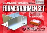 TFC Troll Factory Formbaurahmen I Modellbau Zubehör I Aluminum, variabel I Höhe 100 mm