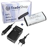 Angebot IM Set: Hochleistungs Kamera Li-Ion Akku + Akku Ladegerät mit Kfz Adapter für Pentax Optio S-55 S-60 D435 K-100D K-110D DB-100 DB-200 Kyocera Finecam L3V L4V L-3V L-4V Sigma SD9 SD10