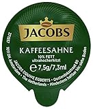 Jacobs Professional Kaffeesahne, hygienisch einzeln verpackt, für Tee & Kaffee geeignet, Tassenportion, 10% Fett, 7,5 g pro Portion, 240 Stück