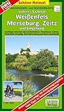 Doktor Barthel Freizeitkarten, Landkreis Weißenfels: Ausflüge zwischen dem Geiseltalsee, Naumburg, Lützen, Osterfeld, Droyßig, Bad Dürrenberg und Bad Lauchstädt. 1:50000 (Schöne Heimat)