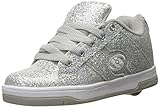 Heelys Split Sneaker für Jungen, Schwarz/Weiß, 4 Medium US Big Kid, Silber,EU 36,5