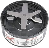 Ersatz Entsafter Klingen, grau, passend für Original NutriBullet 600 W/900 W Pro Extctor Blade Serie mit Silikon O-Ring für NutriBullet Blender Blade Ersatzteile