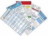 Altenpflege Karten-Set 2025 - Labor Normwerte, med. Abkürzungen, Medikamente - Haltbarkeit nach Anbruch, Erste Hilfe, Naturheilmedizin in der Pflege