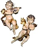 Wandengel musizierend, 2er Set, Höhe 13cm