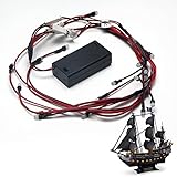 CubicFun Ersatzteile für Queen Anne's Revenge L520h 3D Puzzles - Leuchten und Batteriebox