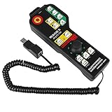 Keenso CNC-Handrad-Impulsgenerator CNC-Graviermaschine Handsteuerung USB-Stecker 6-Achsen-Steuerung CNC-Graviermaschinenzubehör Steuerrad