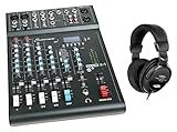 Studiomaster Club XS 6+ Mischpult Set inkl. Kopfhörer