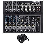 Mackie Mix12FX analoges 12-Kanal-Mischpult mit Effekten und 3-Band EQ