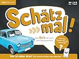 Schätz mal! DDR Edition: Das Quiz mit Lach- und Staungarantie I Ab 10 Jahre I 2-8 Spieler I Spiele-Block